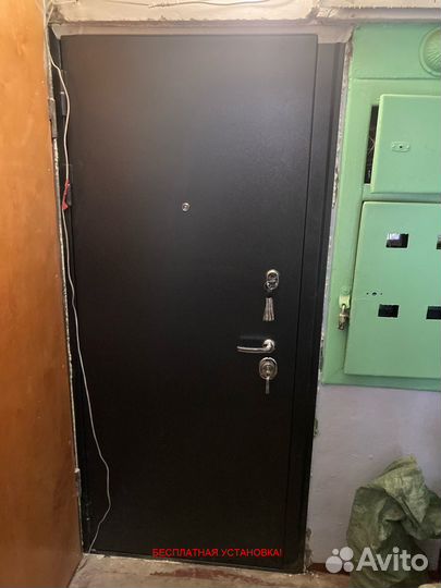 Новая входная дверь с бесплатной установкой