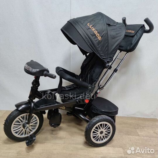 Трехколесный велосипед Luxmom BMW 760 черный