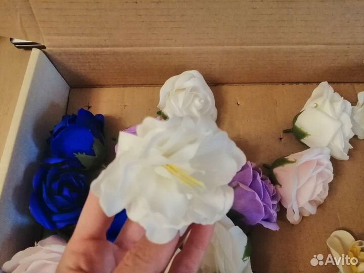 Мыльные цветы