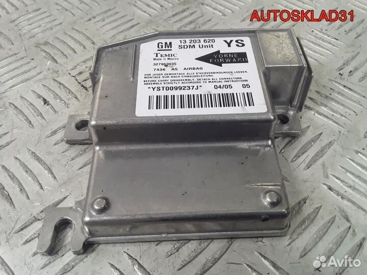 Блок управления Аирбаг Opel Meriva 13203620