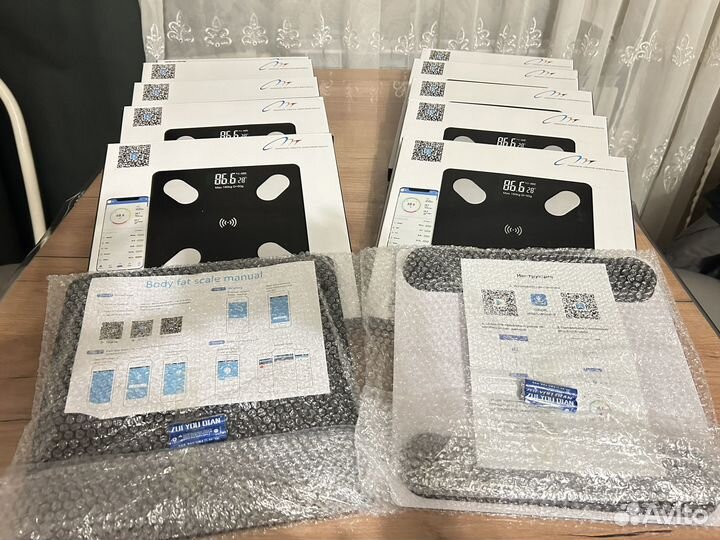 Умные весы напольные