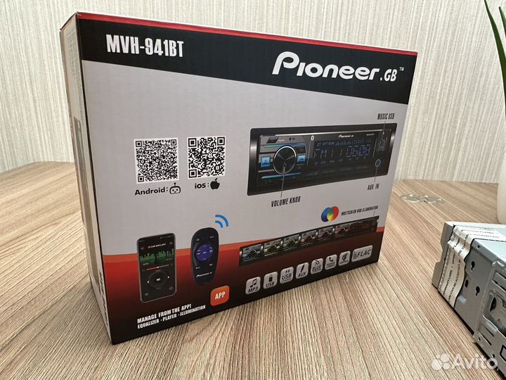 Процессорная магнитола pioneer 1 din