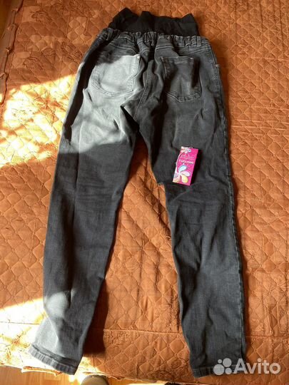 Джинсы для беременных 4XL, 54-56 размер