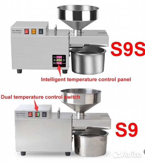 Маслопресс шнековый холодного и горячего отжима