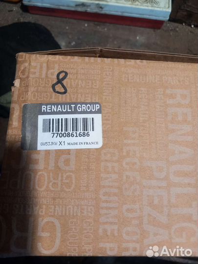 Помпа на renault логан