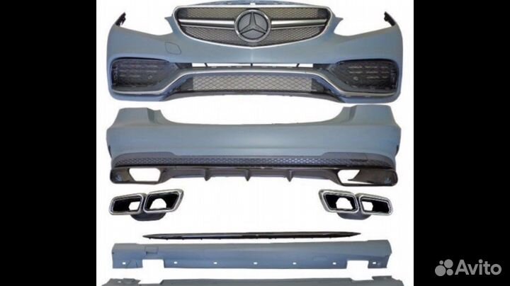 Передний Бампер е212-63 amg