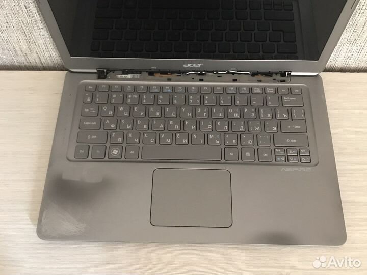 Ноутбук acer s3 ms2346 в разборе