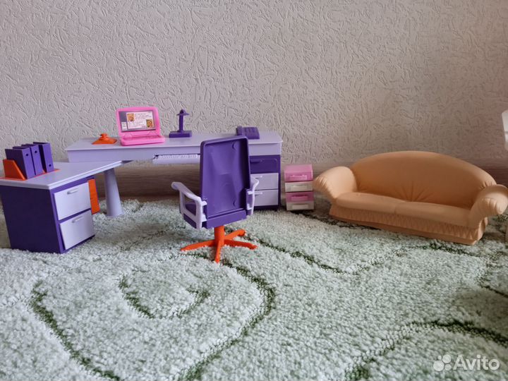 Мебель для кукол барби