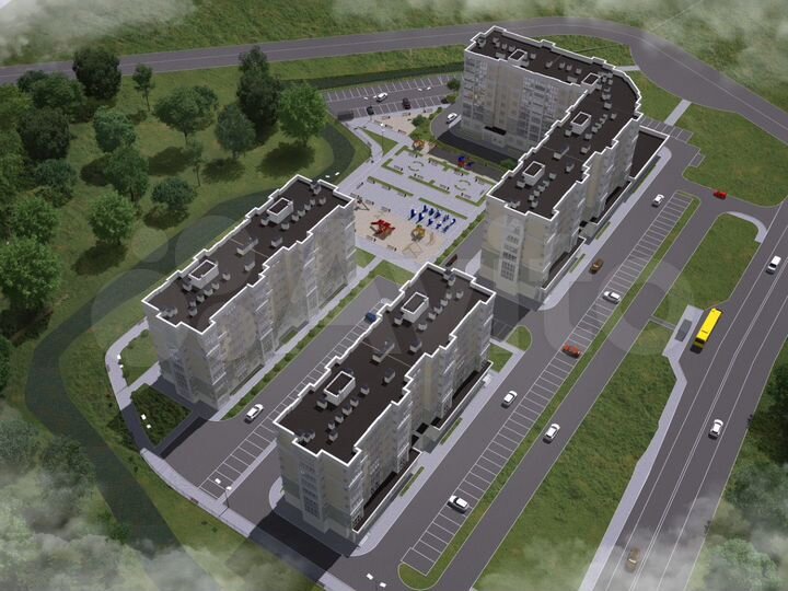 2-к. квартира, 64 м², 2/8 эт.