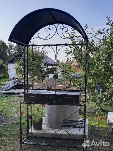 Мангал с печью