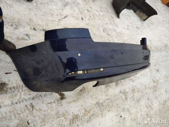 Задний бампер Skoda Octavia a5 FL