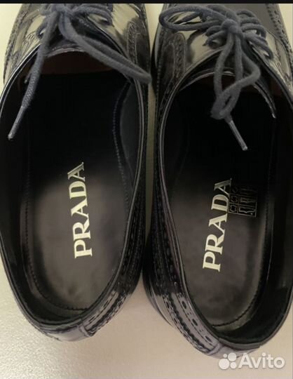 Туфли мужские prada 43,5 размер бу