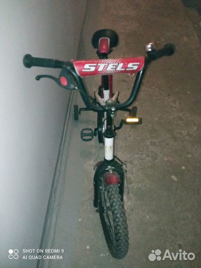 Велосипед детский 4х колесный, 14''. Торг