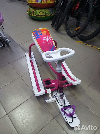 Снегокат Nika новый Тимка Спорт 1+