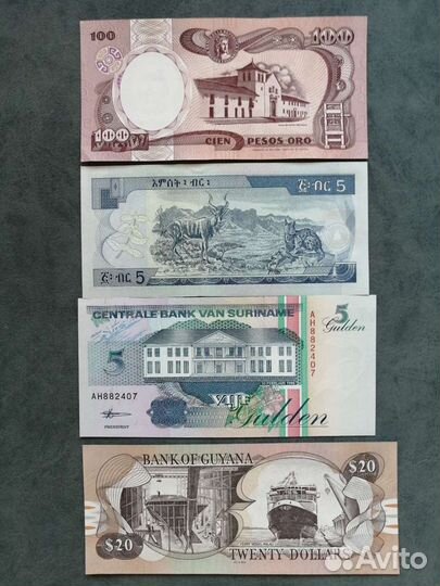 Банкноты разных стран пресс