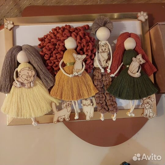 Куклы макраме