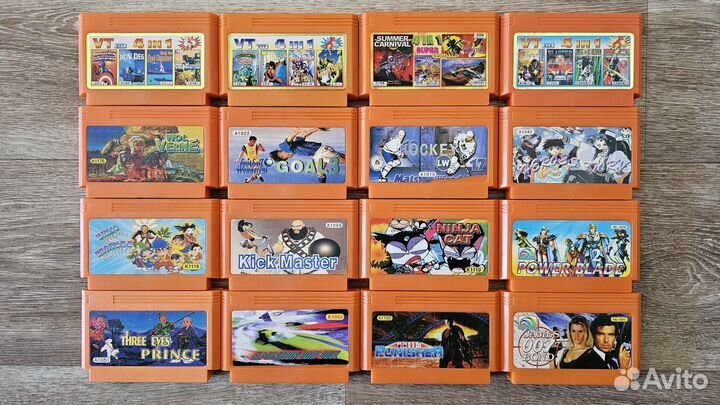 Картриджи для Денди (Dendy) из 90-х