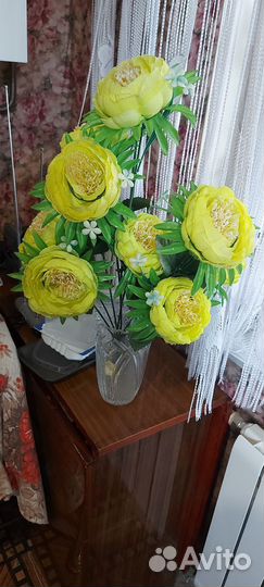 Исскуственные цветы пионы