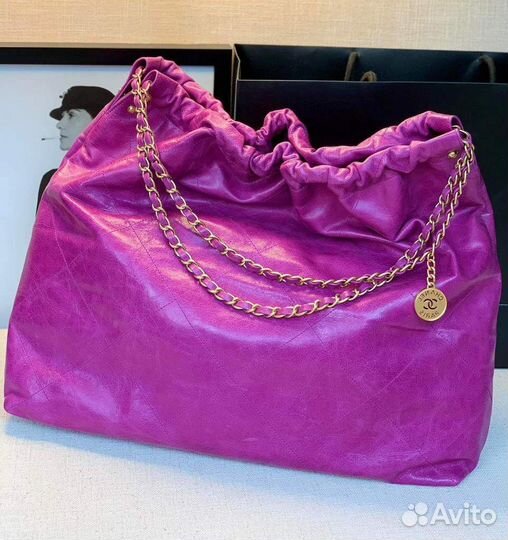 Сумка Chanel Large Chain Shopping Bag Purple