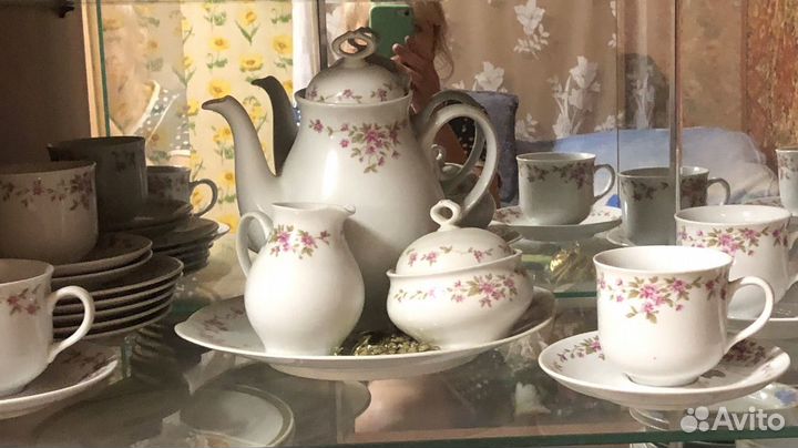Сервизы:чайный,столовый,кофейный