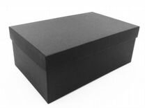 Черная подарочная коробка, разн.размеры