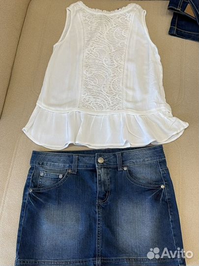 Одежда пакетом для девочки 146 152