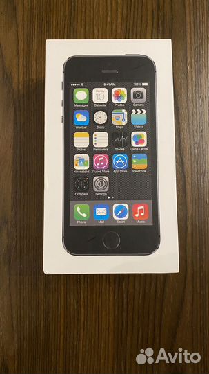 Коробка от iPhone 5s