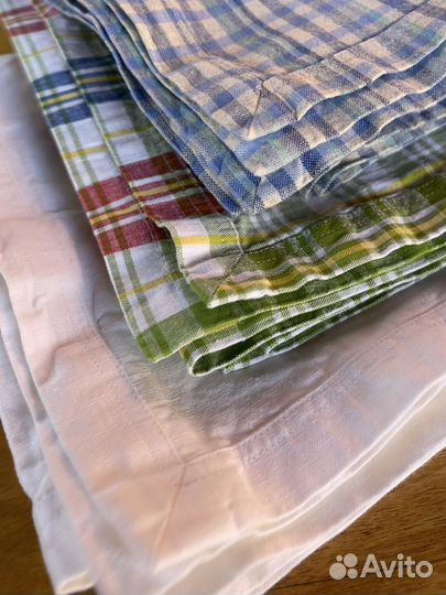 Скатерти салфетки лен хлопок