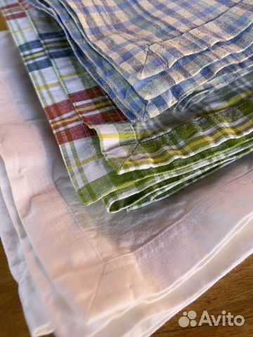 Скатерти салфетки лен хлопок