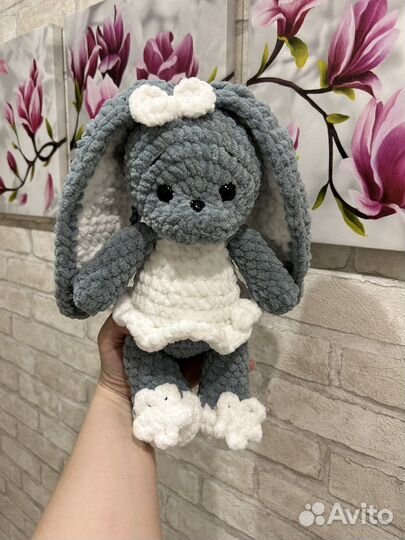 Мягкая игрушка мишка в люльке