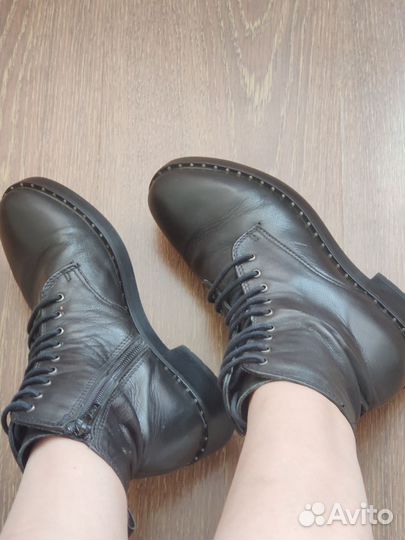 Ботинки женские натуральная кожа 35-36