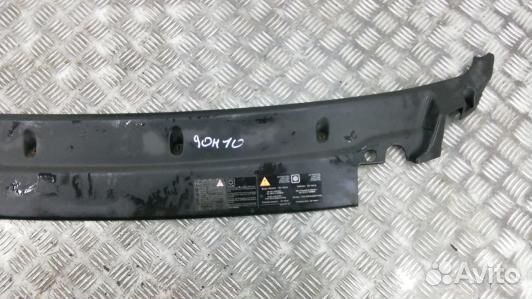 Накладка декоративная (жабо, дождевик) opel movano