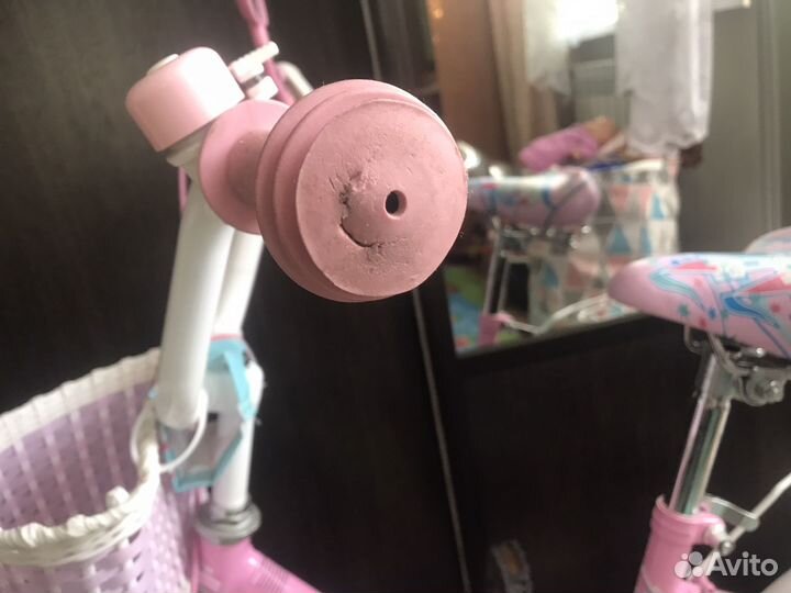 Детский велосипед rush hour Princess 14 розовый