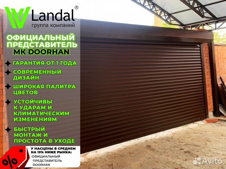 Гаражные роллетные ворота