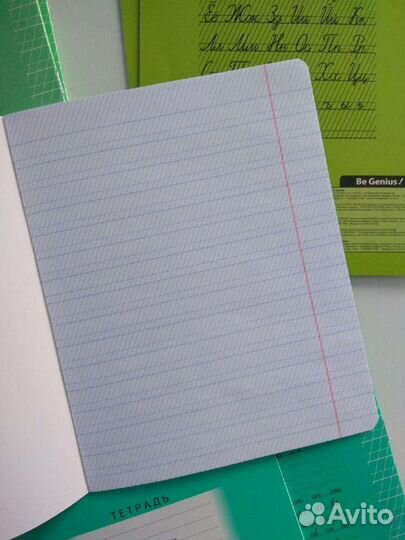 Тетрадь частая косая линия BG 12 листов