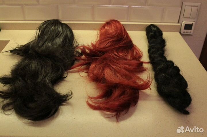 Шиньон хвост на крабе, коса