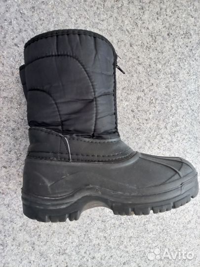 Сапоги утепленные 34-35
