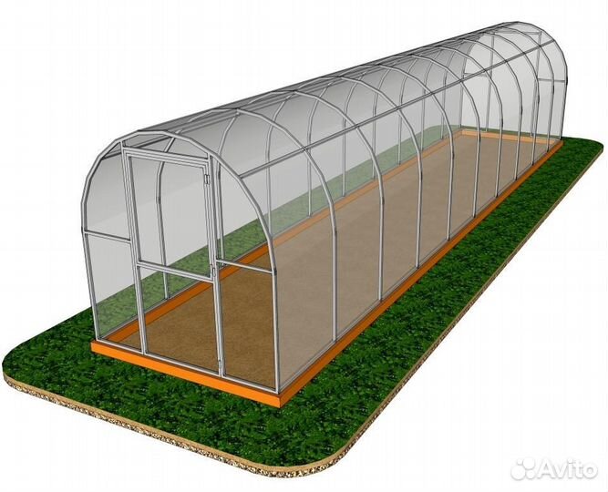 Теплица усиленная