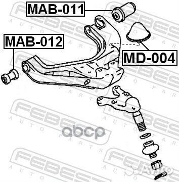 Отбойник переднего амортизатора MD-004 Febest