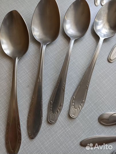 Набор кухонный, ложки,вилки,ножи б/у