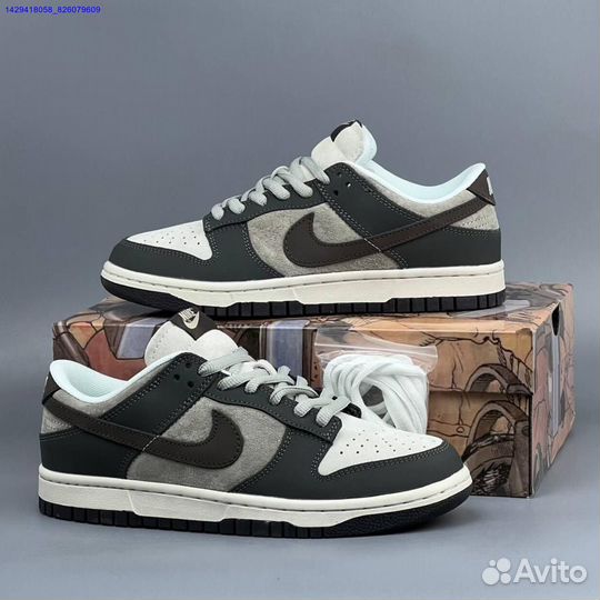 Кроссовки Nike Dunk Dark Brown (Арт.88978)