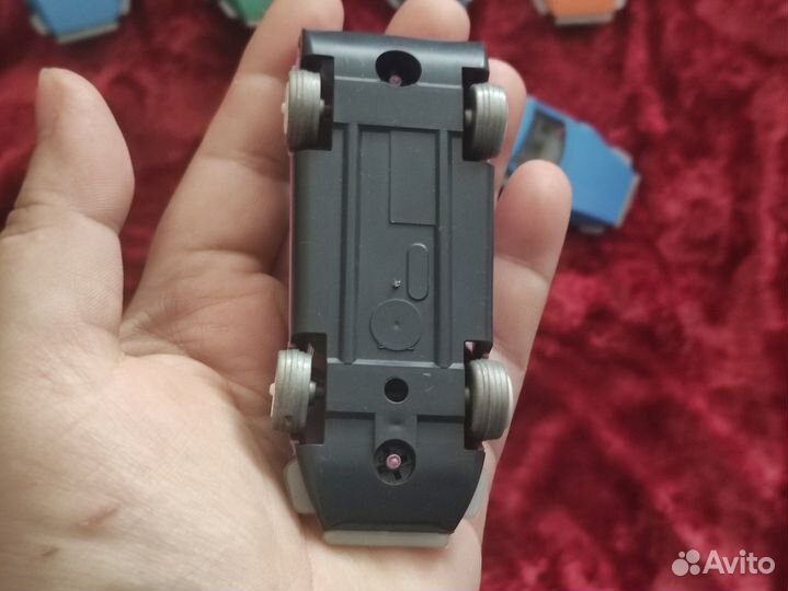 Гоночная машинка пластик СССР новая