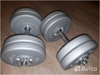 Гантели разборные 25 кг б/у