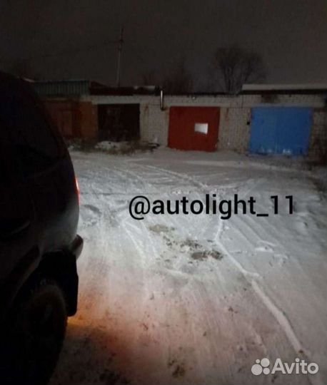 Светодиодные лампы P21W линзованные