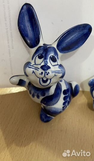 Статуэтки фигурки гжель