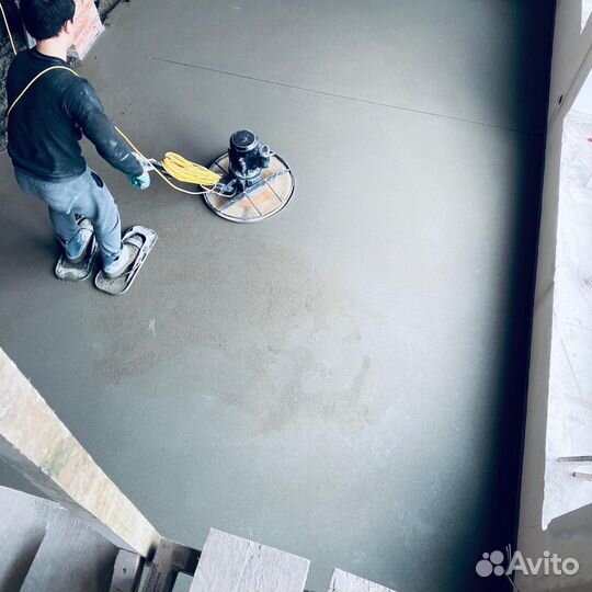 Полусухая стяжка пола