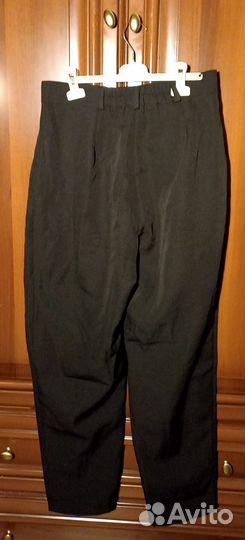 Брюки классические с высокой посадкой