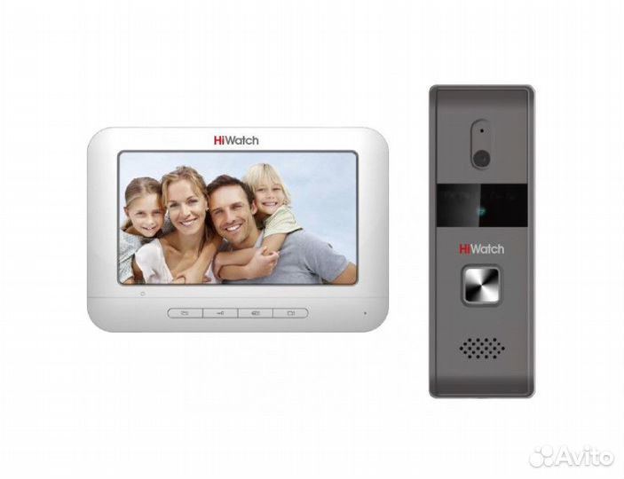 Комплект аналогового видеодомофона HiWatch DS-D100