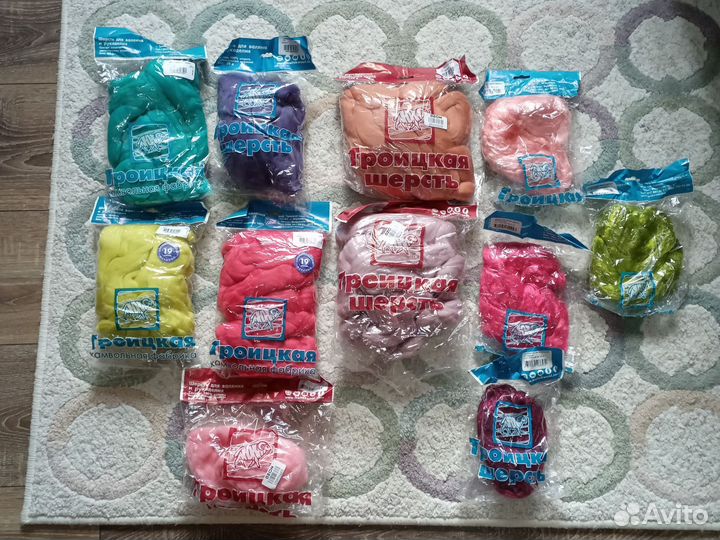 Шерсть для валяния и рукоделия