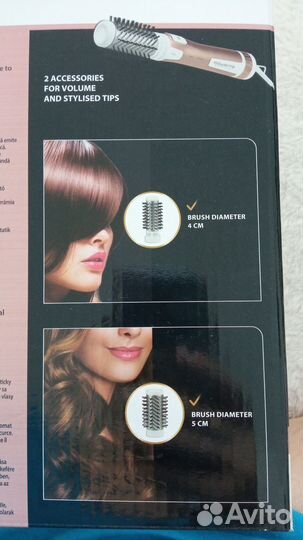 Фен щетка rowenta